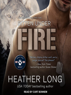cover image of Bitten Under Fire